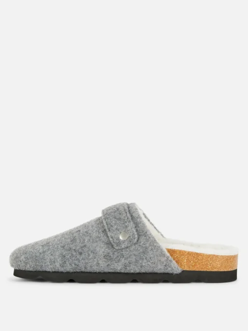 Felt Clog Mules