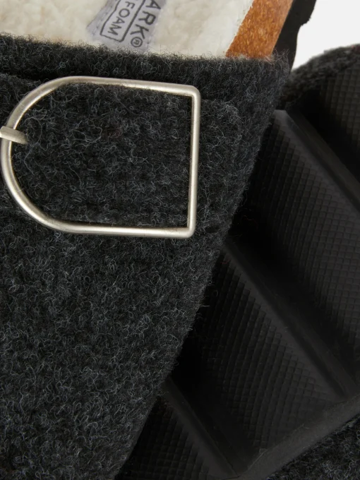 Felt Clog Mules