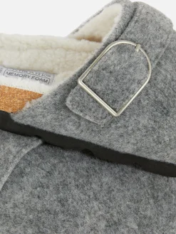 Felt Clog Mules