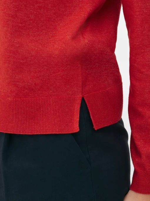 Fine Knit Crew Neck Sweater
