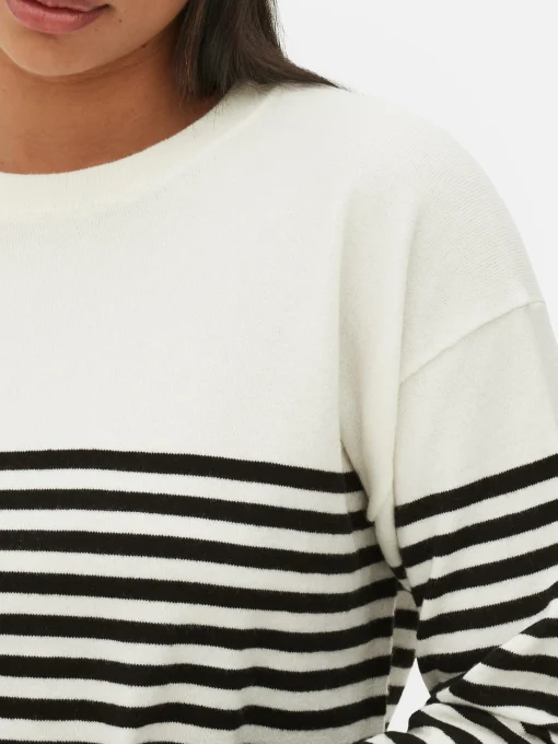 Fine Knit Crew Neck Sweater