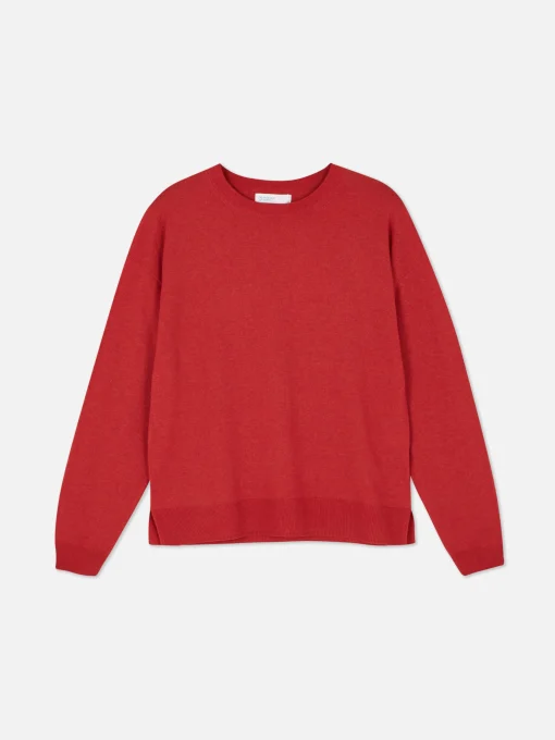 Fine Knit Crew Neck Sweater