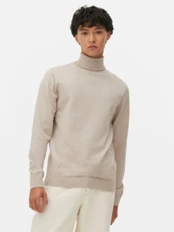 Fine Knit Roll Neck Sweater