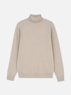 Fine Knit Roll Neck Sweater