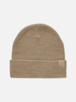 Fine Knit Turn-Up Beanie