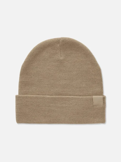 Fine Knit Turn-Up Beanie