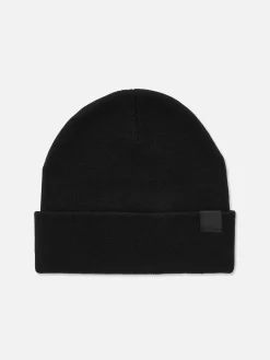 Fine Knit Turn-Up Beanie