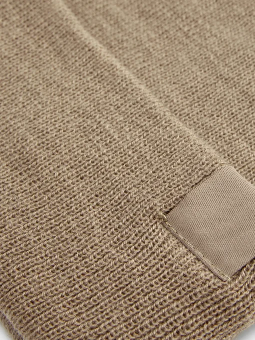 Fine Knit Turn-Up Beanie