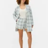Flannel Check Long Nightshirt