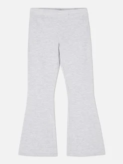 Flared Jersey Leggings