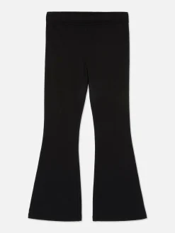 Flared Jersey Leggings