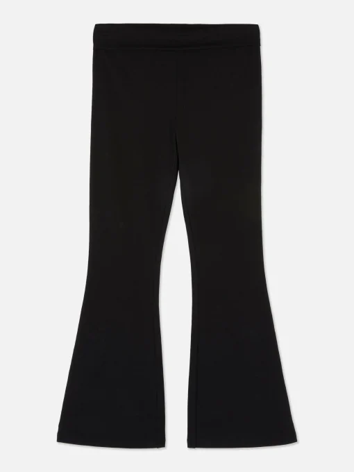 Flared Jersey Leggings