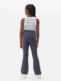Flared Jersey Leggings