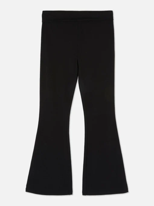 Flared Jersey Leggings