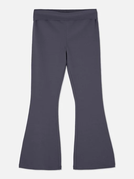Flared Jersey Leggings