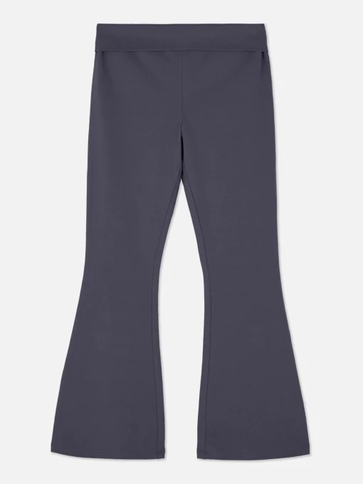 Flared Jersey Leggings