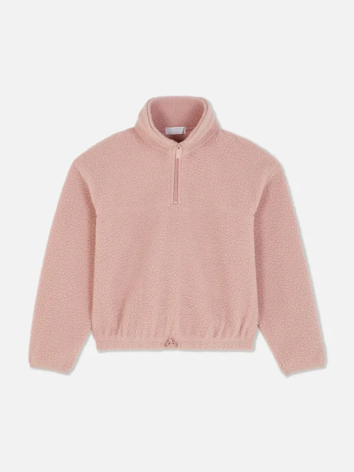 Fleece Half-Zip Sweatshirt