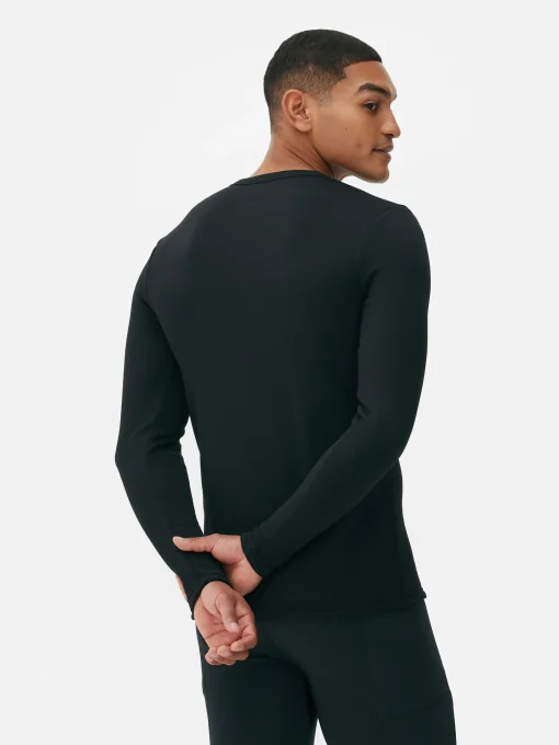 Fleece Lined Long Sleeve Top