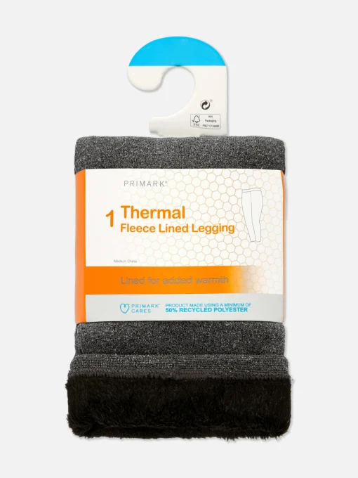 Fleece-Lined Thermal Leggings