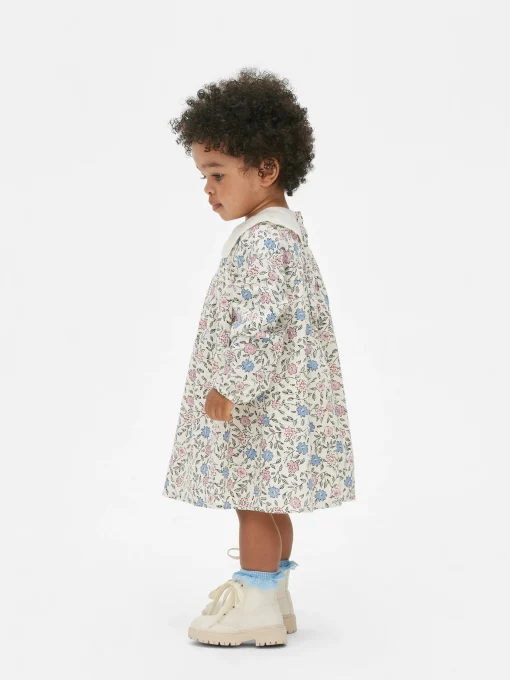 Floral Collared Dress
