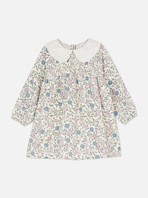 Floral Collared Dress