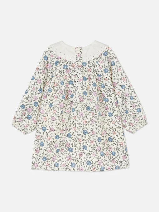 Floral Collared Dress