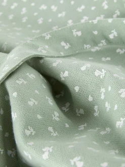 Floral Cotton Canvas Shopper