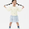 Floral Embroidered Cable Knit Sweater
