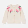 Floral Embroidered Cardigan