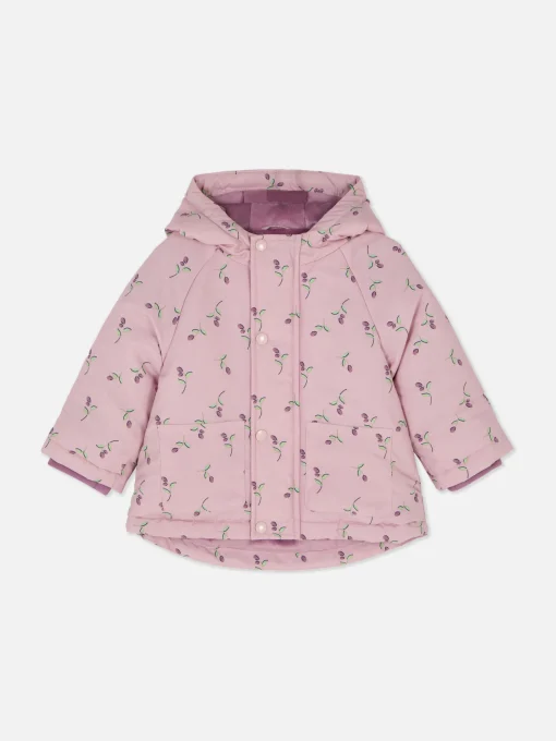 Floral Hooded Jacket