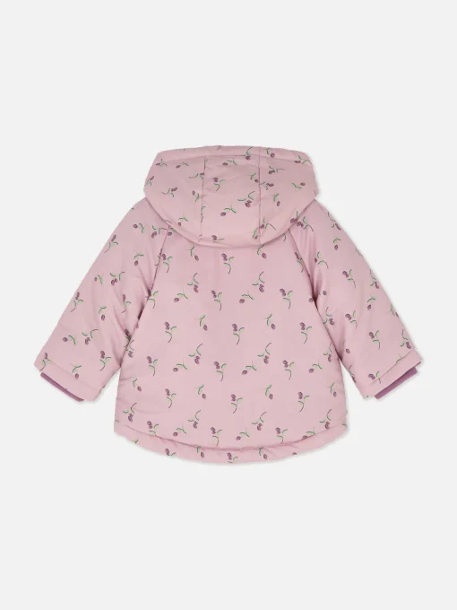 Floral Hooded Jacket