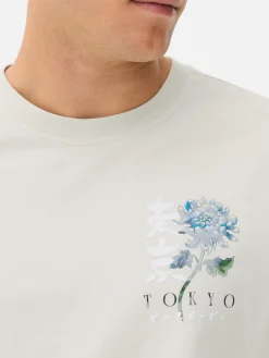 Floral Tokyo Print T-Shirt