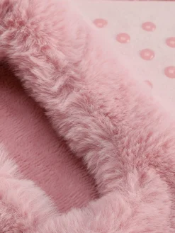 Fluffy Footlet Slippers