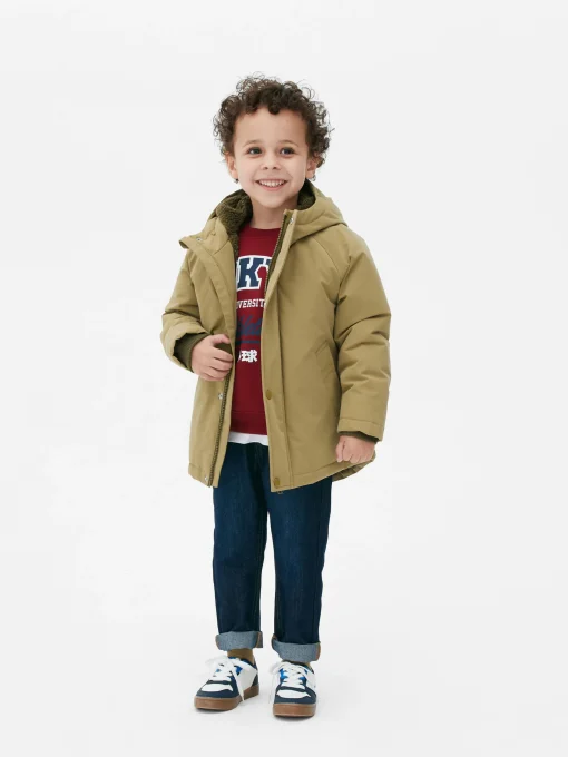 Fluffy Lined Coat