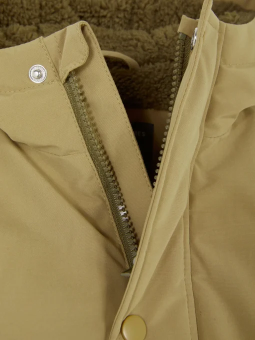 Fluffy Lined Coat
