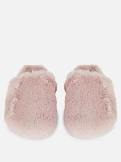 Fluffy Mule Slippers