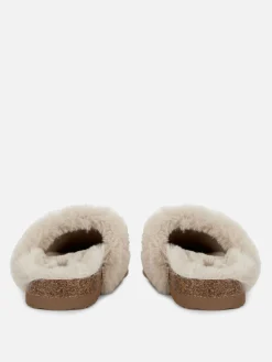Fluffy Mule Slippers