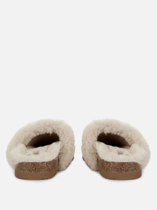 Fluffy Mule Slippers