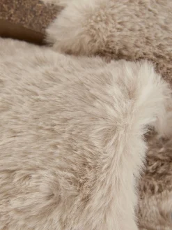 Fluffy Mule Slippers