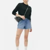 Frayed Denim Shorts