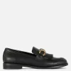 Fringed Buckle Loafers
