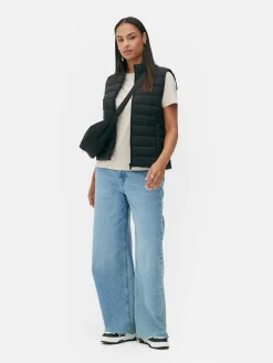 Funnel Neck Lightweight Vest