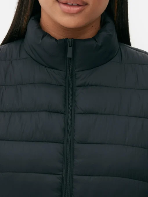 Funnel Neck Lightweight Vest