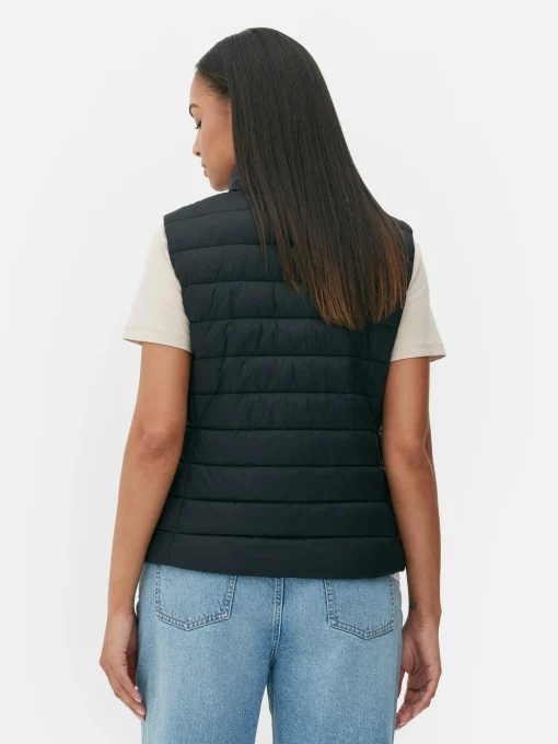 Funnel Neck Lightweight Vest