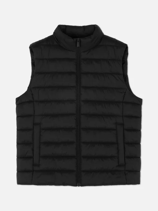 Funnel Neck Lightweight Vest