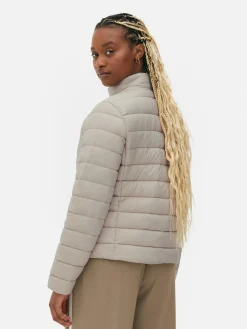 Funnel Neck Padded Jacket