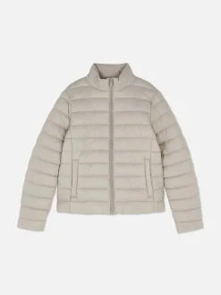 Funnel Neck Padded Jacket