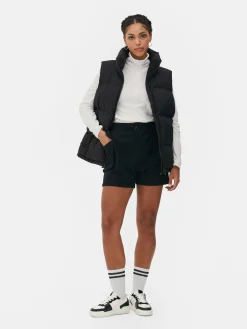 Funnel Neck Padded Vest