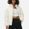 Funnel Neck Puffer Jacket