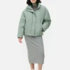 Funnel Neck Puffer Jacket